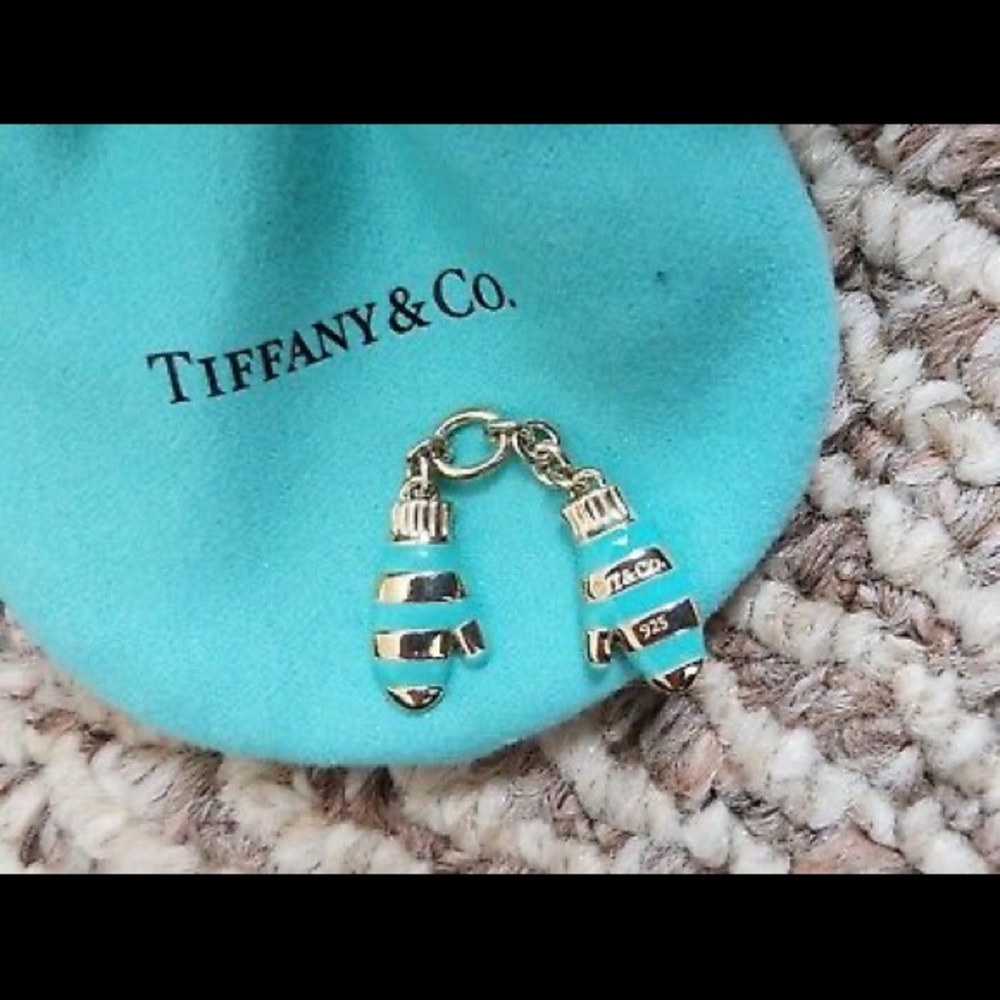 ISO TIFFANY MITTEN CHARM